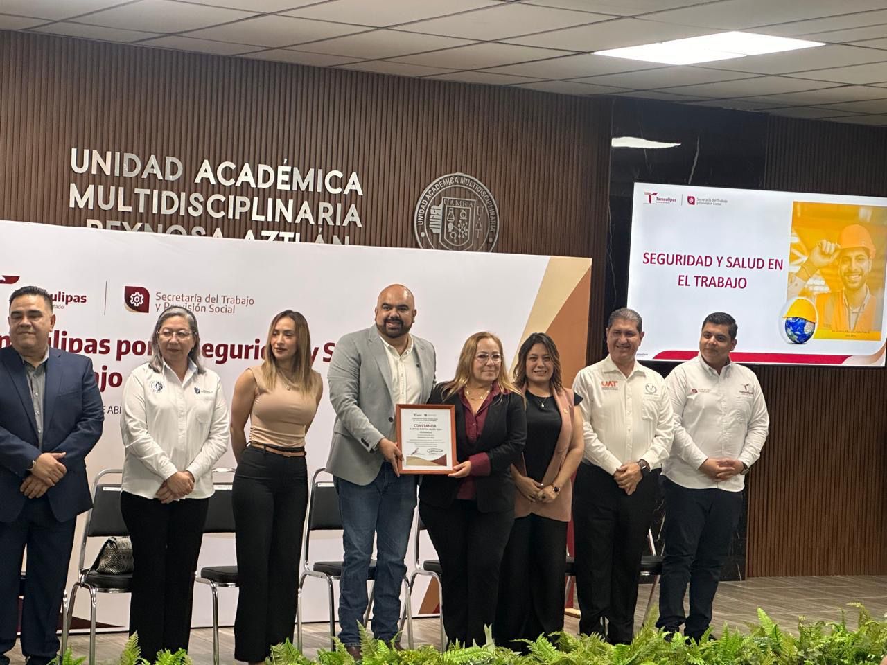 Fortalece STPS cultura de prevención con evento de seguridad y salud laboral en Reynosa