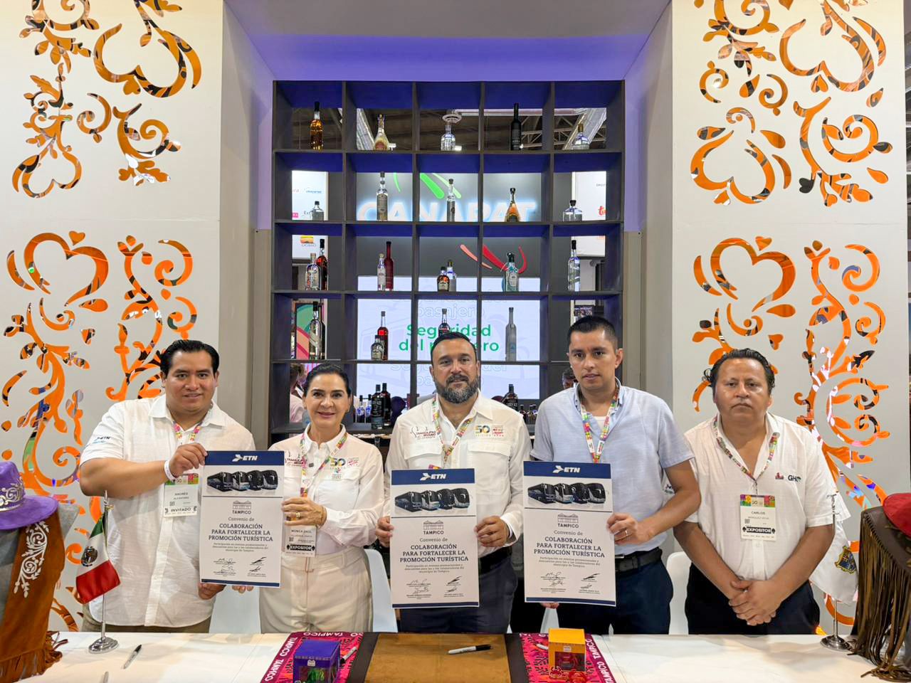 Impulsa Mónica Villarreal promoción internacional y conectividad para Tampico