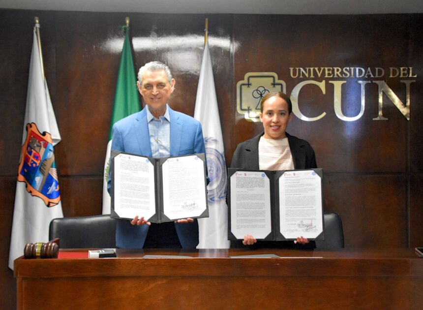 Consolida IDPET y Universidad CUN colaboración académica en Matamoros