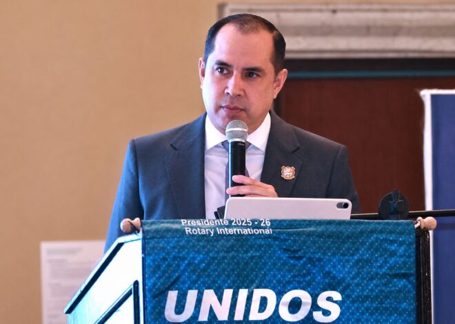 Participa secretario de Finanzas en encuentro rotario y destaca saneamiento financiero de Tamaulipas