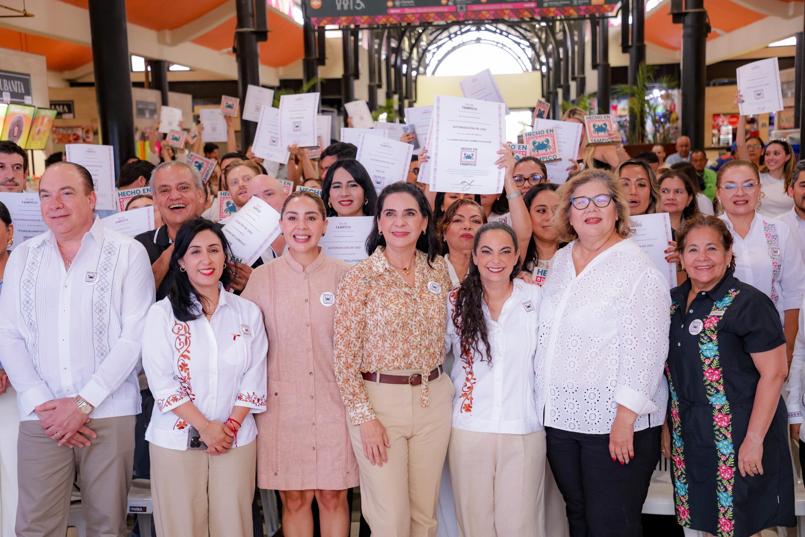 Consolida Mónica Villarreal programa “Hecho en Tampico” con 120 negocios reconocidos