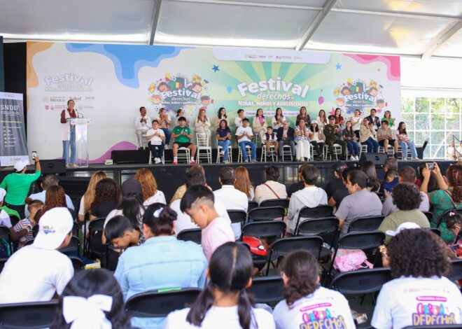 Participa DIF Tamaulipas en el Festival Nacional por los Derechos de las Niñas, Niños y Adolescentes