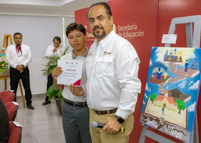 Impulsan talento e identidad entre jóvenes con Concurso Nacional de Pintura de Telebachillerato Comunitario