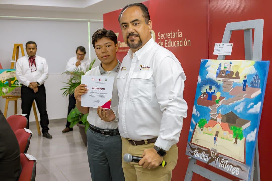 Impulsan talento e identidad entre jóvenes con Concurso Nacional de Pintura de Telebachillerato Comunitario
