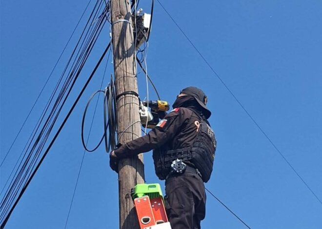 Avanza SSPT en combate al delito a través de la remoción de cámaras irregulares