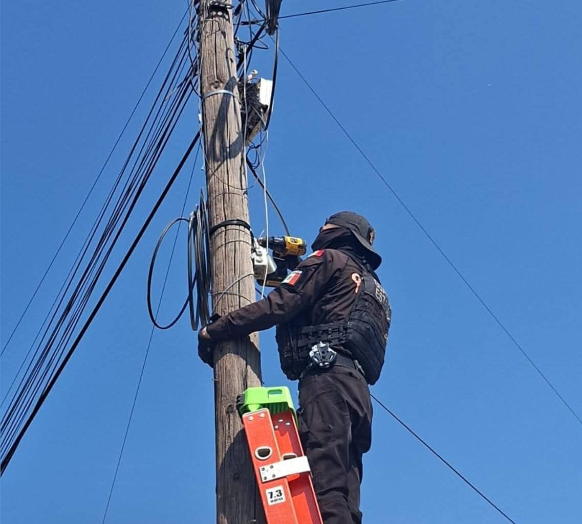 Avanza SSPT en combate al delito a través de la remoción de cámaras irregulares