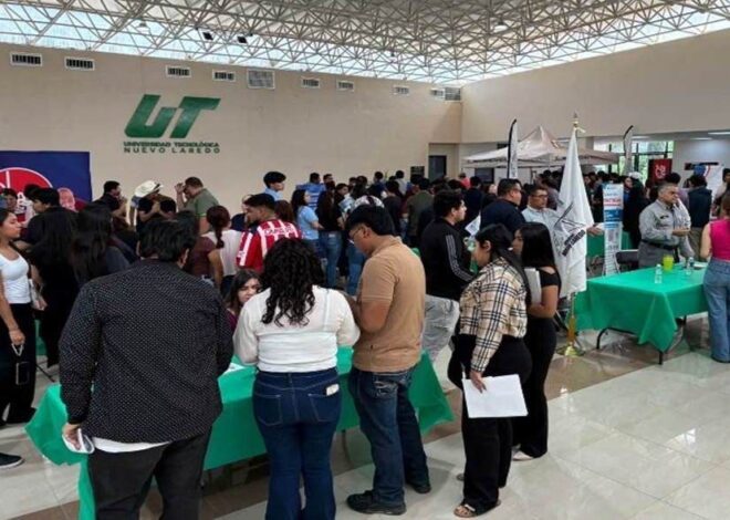 Fortalece UT Nuevo Laredo inserción laboral con Feria del Empleo y Estadías