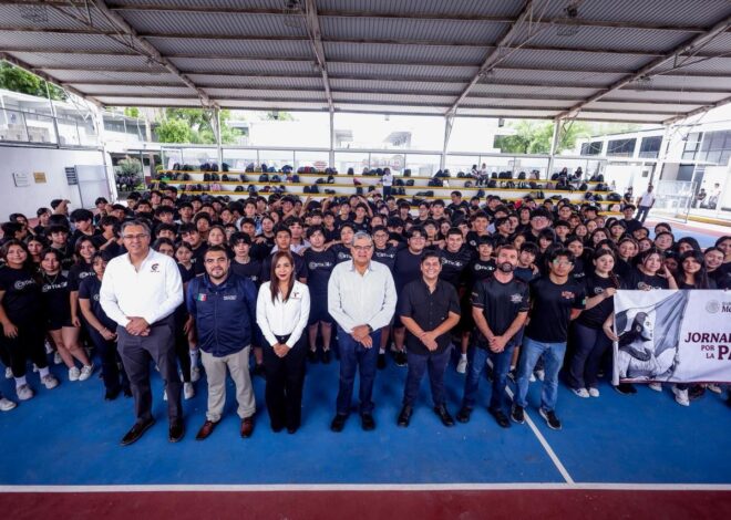 Transforman el CBTis 24 de Ciudad Victoria con jornada de bienestar y deporte: INJUVE
