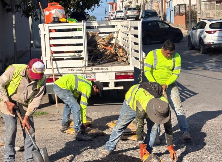 Avanza Tampico en la rehabilitación vial con el programa “VAcheando”