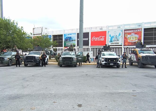 Coordinación entre corporaciones fortalece seguridad y vigilancia en Reynosa