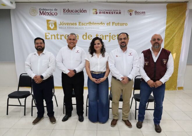 Refuerzan apoyo a estudiantes tamaulipecos con becas “Jóvenes Escribiendo el Futuro”