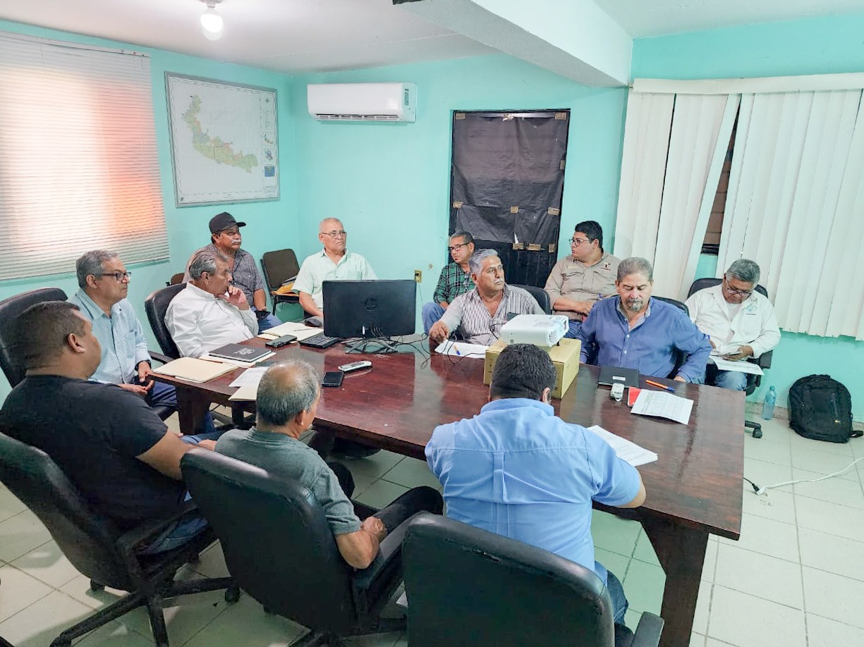 Participa Secretaría de Recursos Hidráulicos en reunión del Comité Hidráulico del Distrito de Riego 092 Río Pánuco