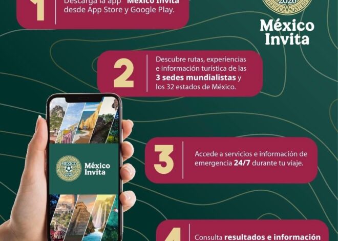 Presentan app “México Invita” para turistas en el Mundial