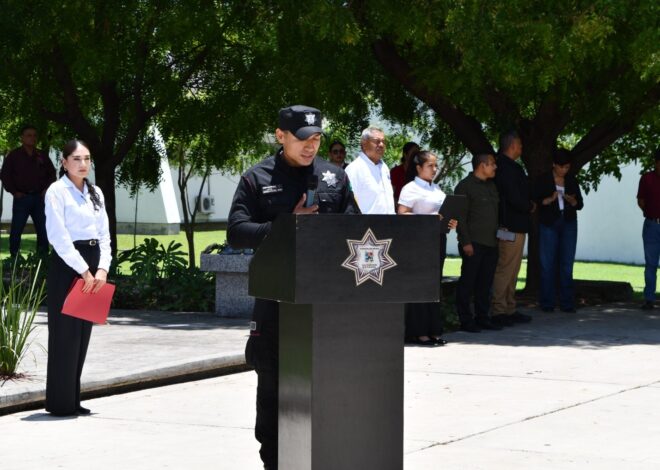 Entrega SSPT constancias a personal egresado del 20° bloque del Curso de Medicina Táctica Policial