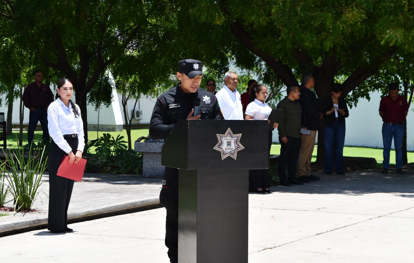 Entrega SSPT constancias a personal egresado del 20° bloque del Curso de Medicina Táctica Policial