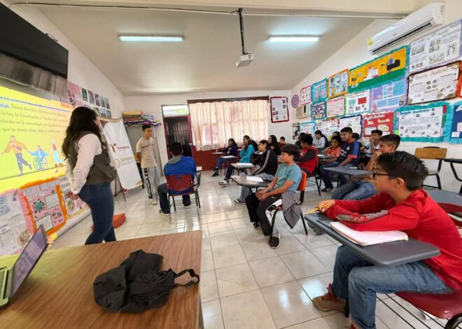Refuerza SIPINNA Tamaulipas acciones de promoción de derechos y salud mental en Palmillas