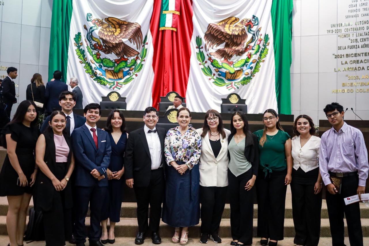 Abre sus puertas Congreso a jóvenes para ejercicio parlamentario en Tamaulipas: INJUVE