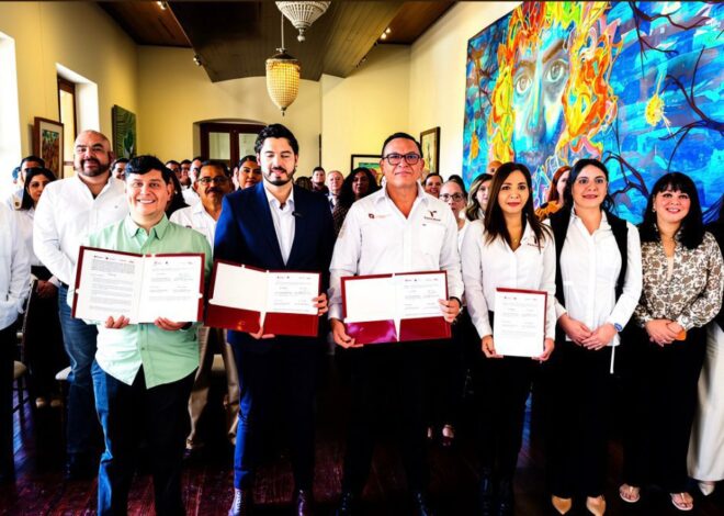 Firman SIPINNA Tamaulipas e INJUVE convenio para fortalecer derechos y participación adolescente
