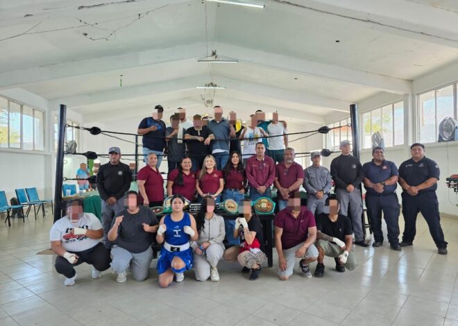 Participa CEDES Reynosa en la segunda edición del Concurso Nacional de Box Penitenciario