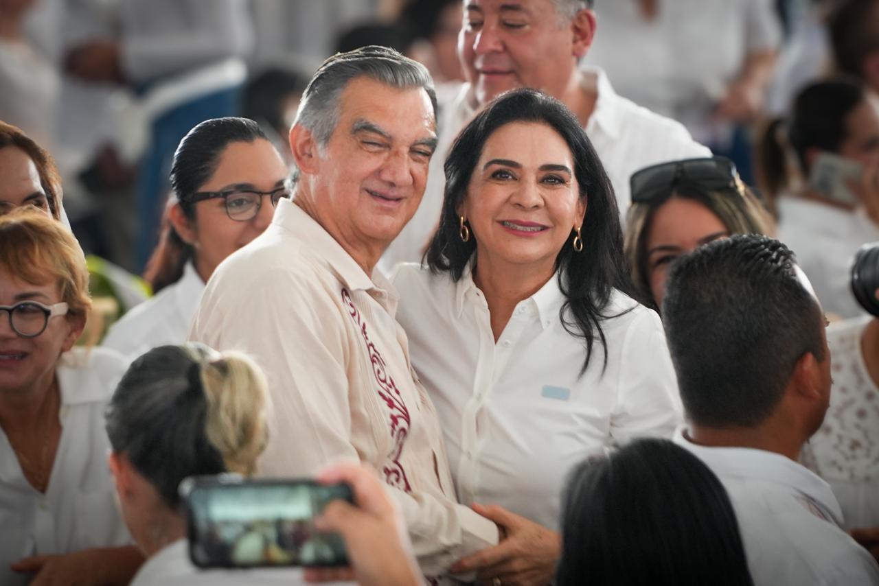 Mónica Villarreal respalda la transformación nacional, reafirma y destaca avances en Tamaulipas