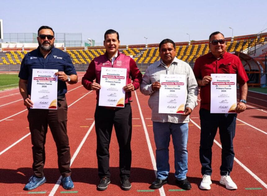 Anuncia INDE Tamaulipas los horarios del Nacional de Atletismo 2026; entrada será gratis