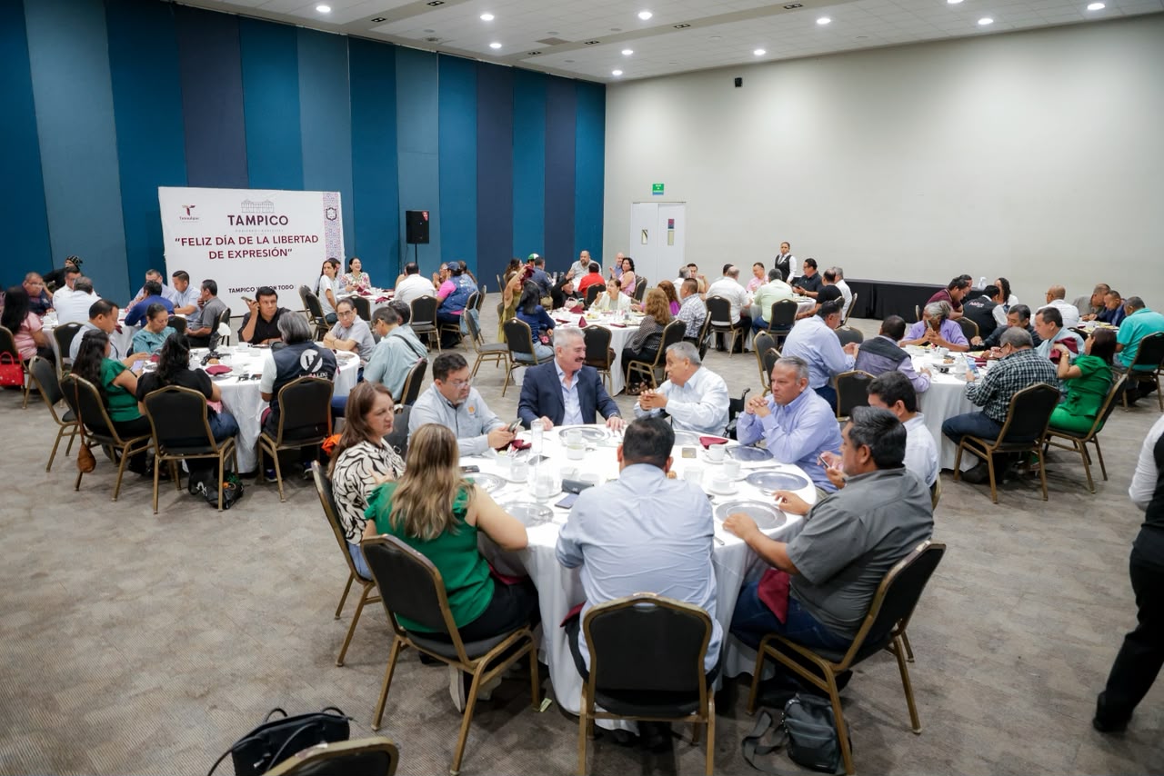 Reconoce Mónica Villarreal labor de los medios de comunicación en el Día de la Libertad de Expresión
