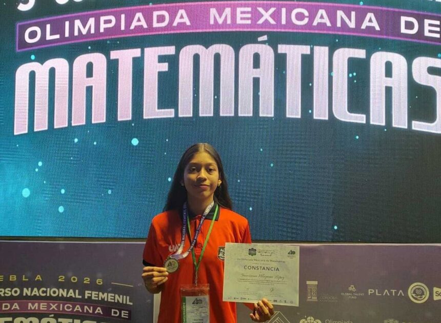 Destaca alumna de la UAT entre las jóvenes con mayor talento matemático en México