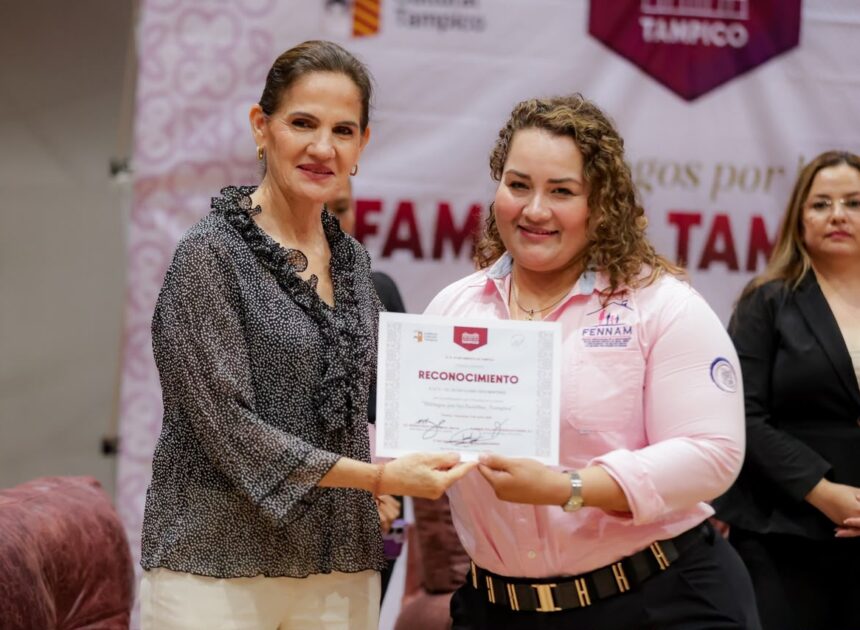 Fortalece Mónica Villarreal la cultura de paz desde las familias tampiqueñas