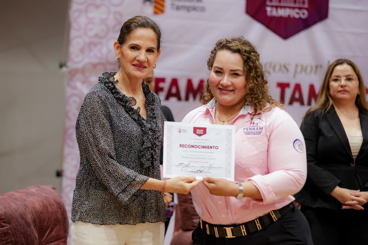 Fortalece Mónica Villarreal la cultura de paz desde las familias tampiqueñas