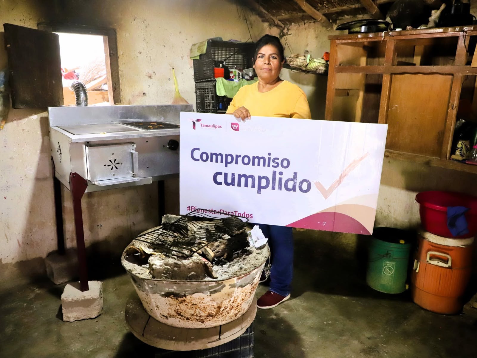 Apoyos sociales llegan a Bustamante, Tula y Soto la Marina