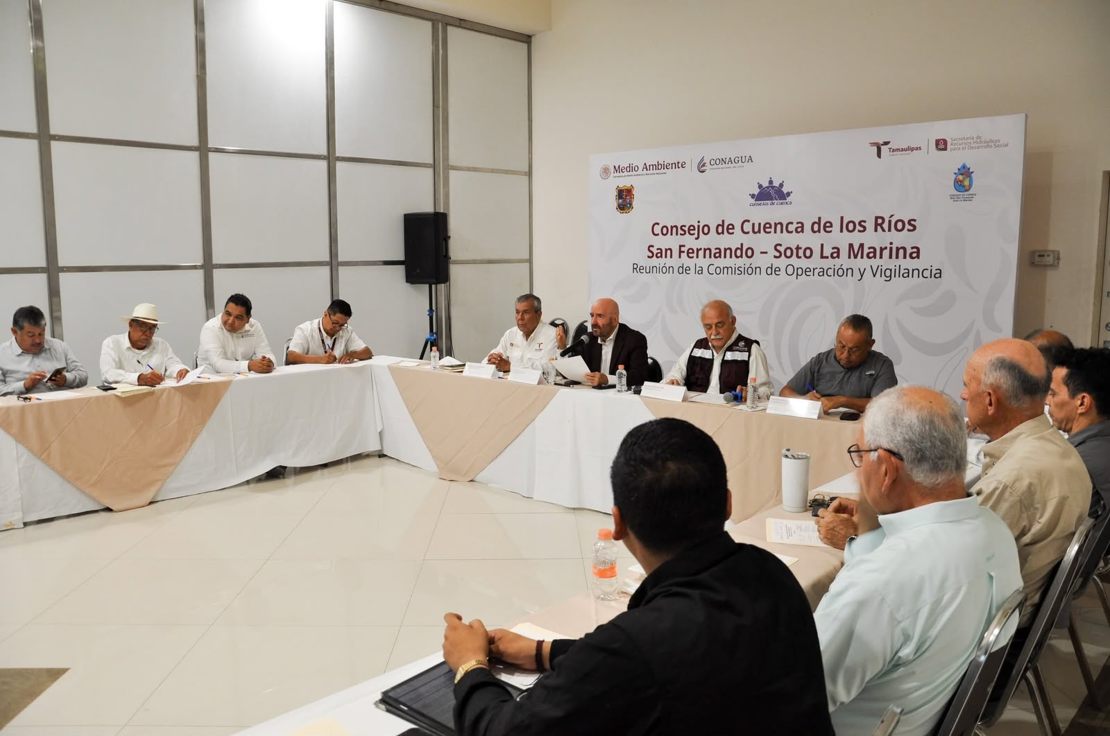 Fortalecen SRHDS y CONAGUA coordinación para la gestión sustentable del agua en la Cuenca San Fernando-Soto La Marina