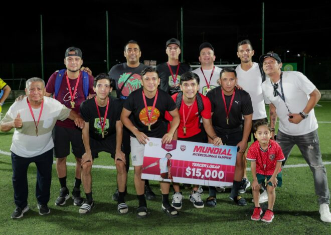 Mónica Villarreal transforma el deporte en las colonias; Mundial Social deja 15 canchas rehabilitadas