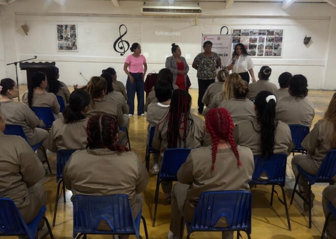 Imparten conferencia y activación física a mujeres del CEDES Altamira