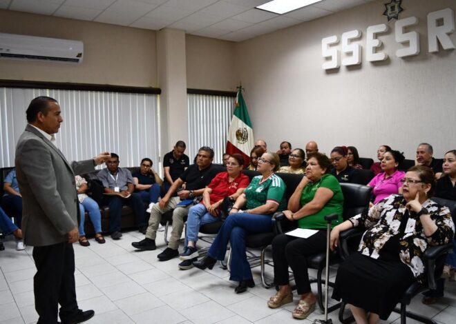 Recibe personal de la Subsecretaría de Ejecución de Sanciones y Reinserción Social diversas capacitaciones interinstitucionales