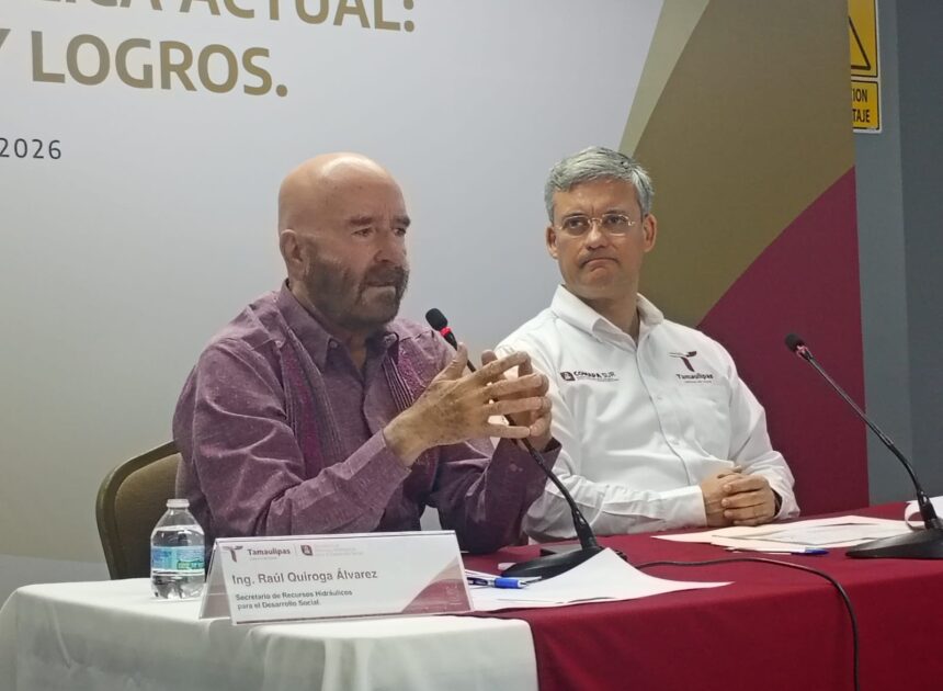 Raúl Quiroga Presentó la Situación Hidráulica Actual En La Zona Conurbada, Así Como Sus Retos, Avances y Logros