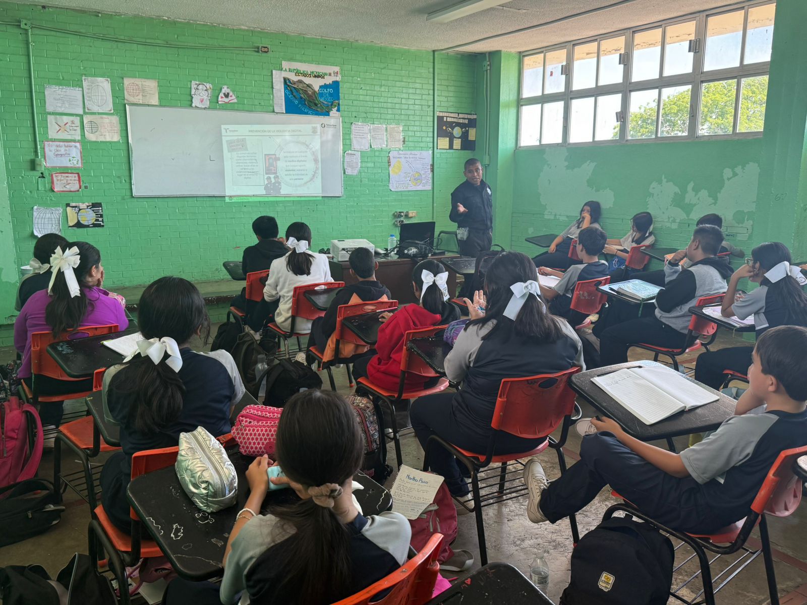 Refuerza Guardia Estatal Cibernética la cultura de prevención digital en escuelas de Tampico