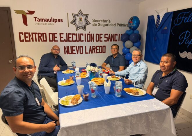Celebran Día del Padre en CEDES Laredo con lotería y convivencia
