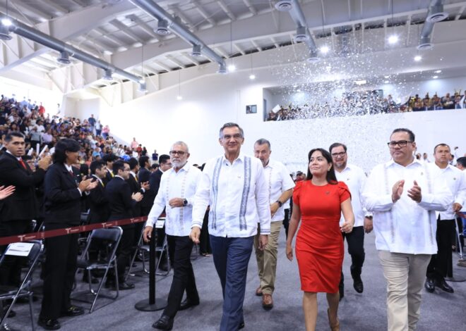 Entrega Américo gimnasio-auditorio al Tec Victoria; inversión fue de 84 mdp