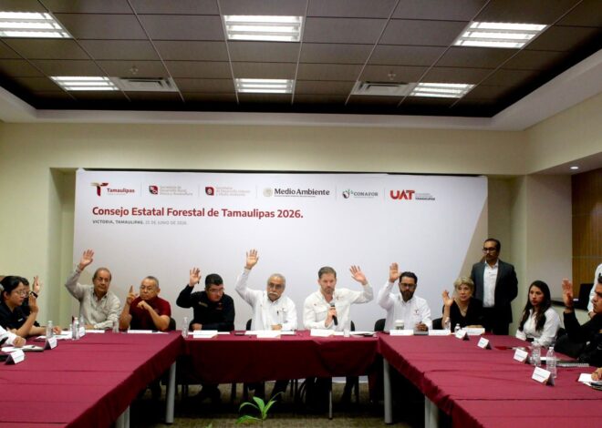 Fortalecen la coordinación para el desarrollo forestal sustentable en Tamaulipas