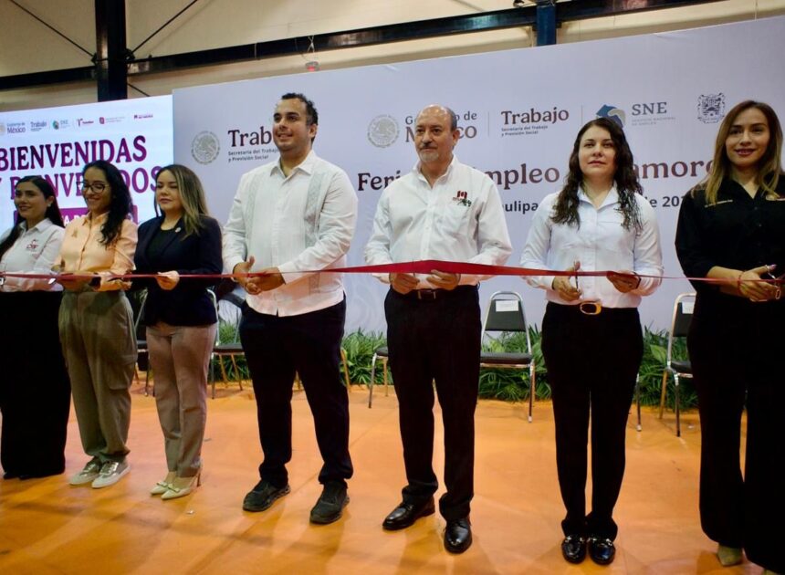 Acerca la Feria Nacional de Empleo oportunidades laborales e inclusión en Matamoros