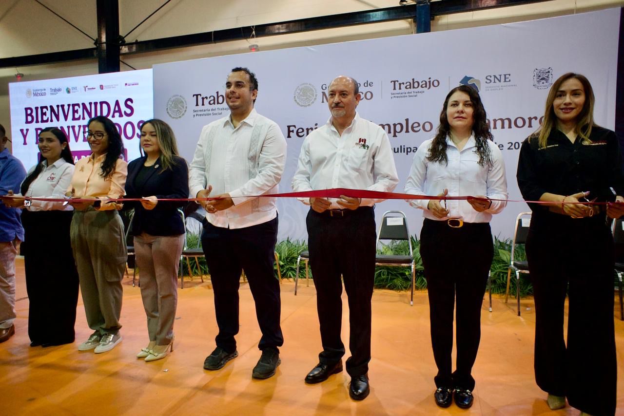 Acerca la Feria Nacional de Empleo oportunidades laborales e inclusión en Matamoros