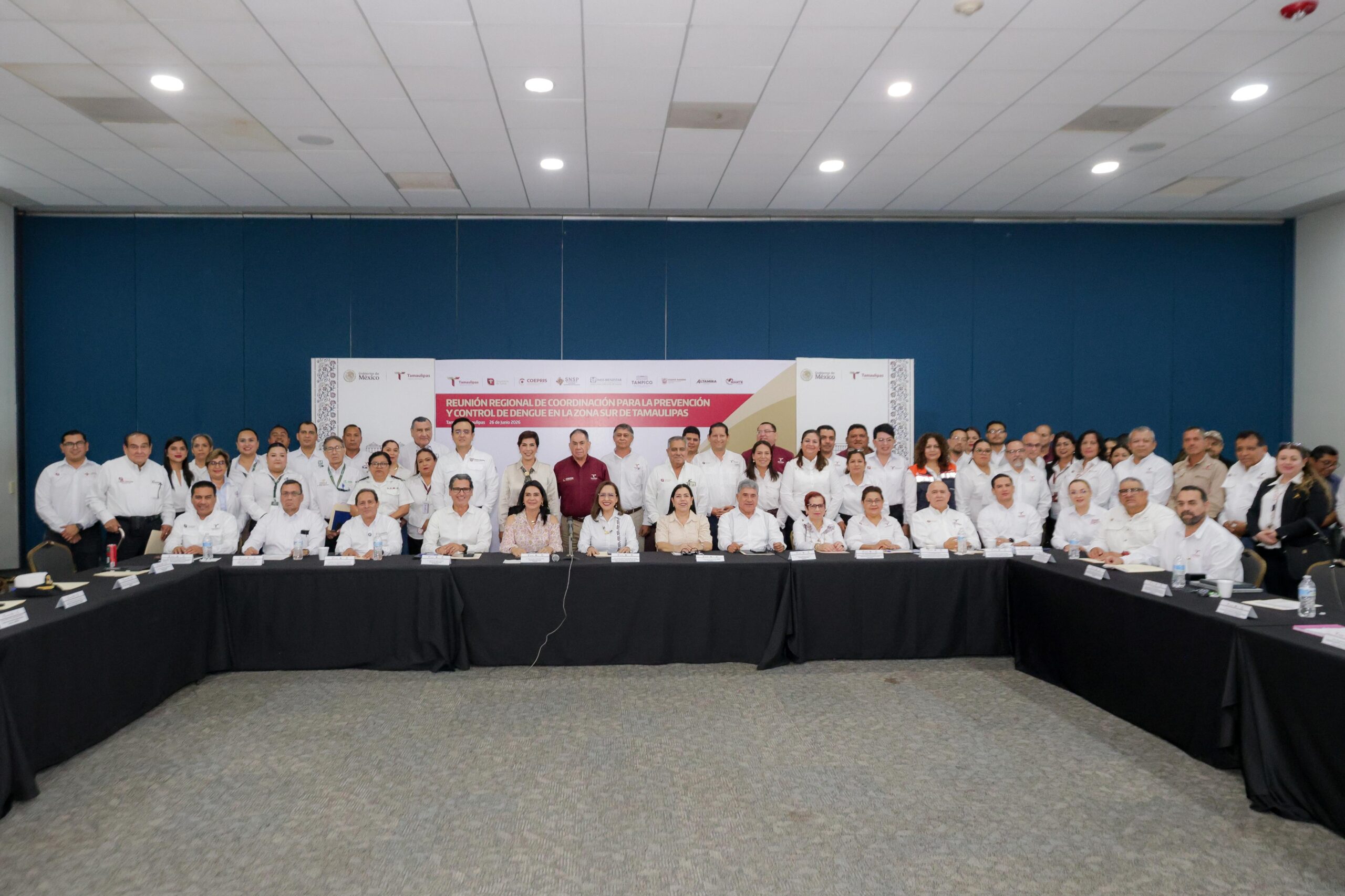 Mónica Villarreal fortalece coordinación regional para reforzar combate al dengue en el sur de Tamaulipas