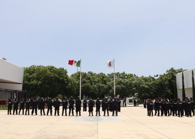 Culminan policías, custodios y guías técnicos formación en Medicina Táctica Policial