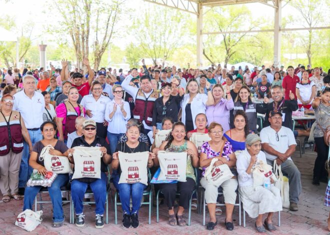 Mercado de Bienestar llega a Abasolo