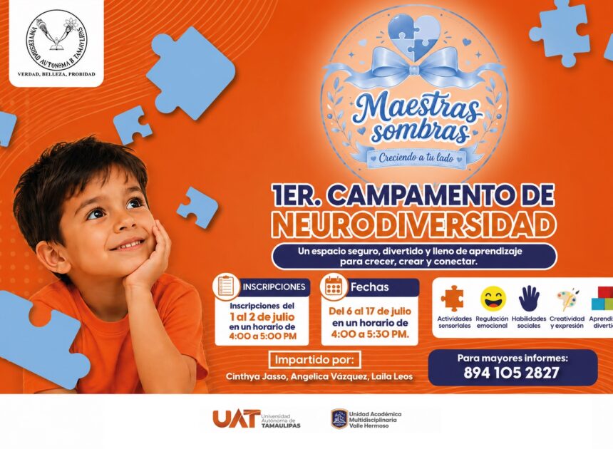 • Este programa gratuito está diseñado para niñas y niños con autismo, trastorno por déficit de atención e hiperactividad (TDAH) y otras condiciones neurodivergentes.