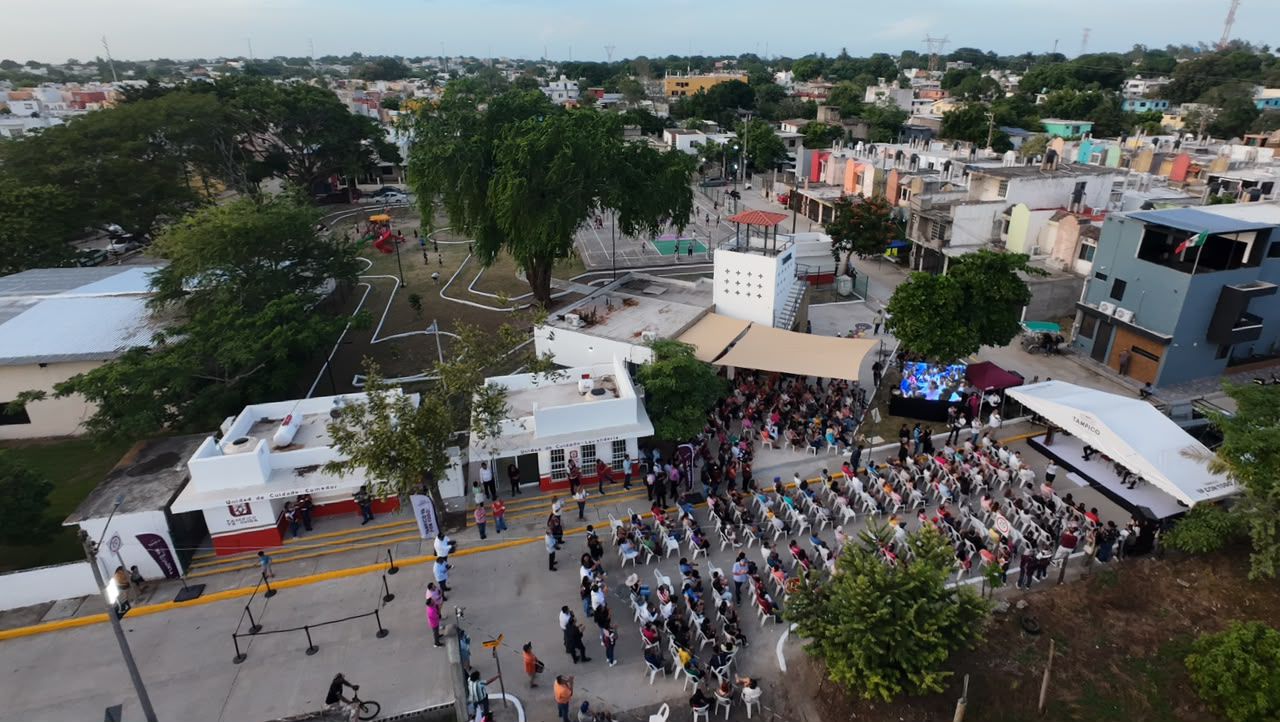 Inaugura Mónica Villarreal la Segunda Unidad de Cuidados; consolida programa histórico que transforma la vida de las familias tampiqueñas