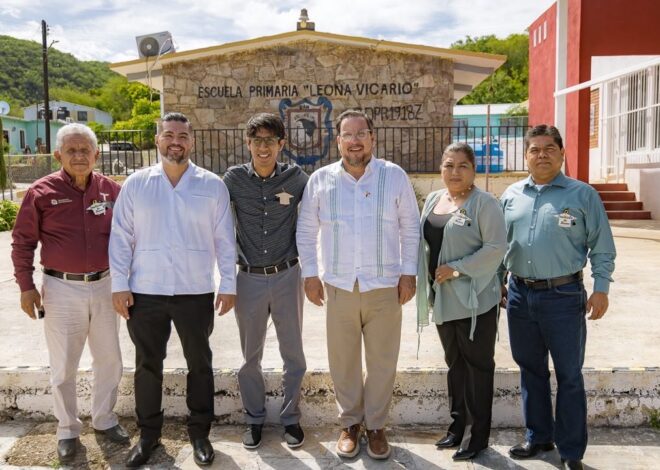 Dota SET de centro de cómputo a la Escuela Primaria Multigrado “Leona Vicario” de San Nicolás