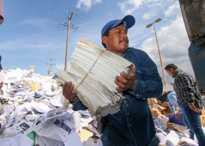 Convertirá Gobierno de Tamaulipas residuos de papel en apoyo para la educación
