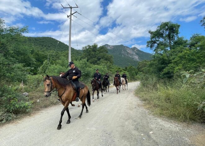 Agrupamiento Montado de la Guardia Estatal refuerza vigilancia en zonas de difícil acceso
