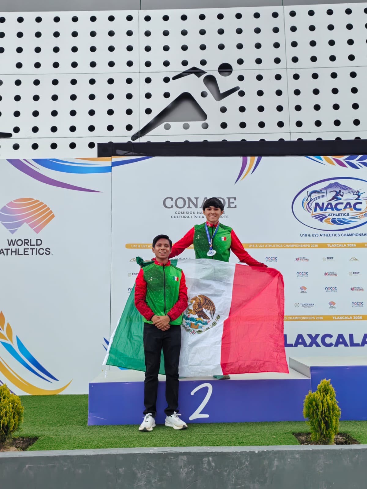 Conquista Tamaulipas oro y plata en el Campeonato NACAC Sub-18